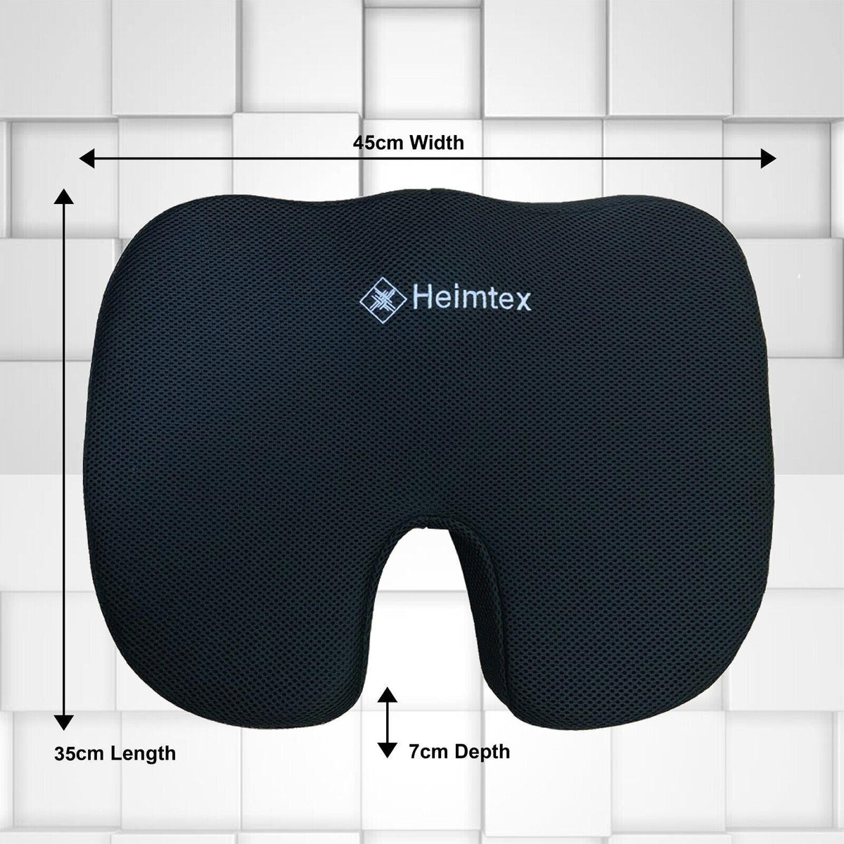 Comfort Chair Cushions - Seat Pillow Back Pain Relief Memory Foam Office Chair Chair & Sofa Cushions - Tophatter Daily Deals
