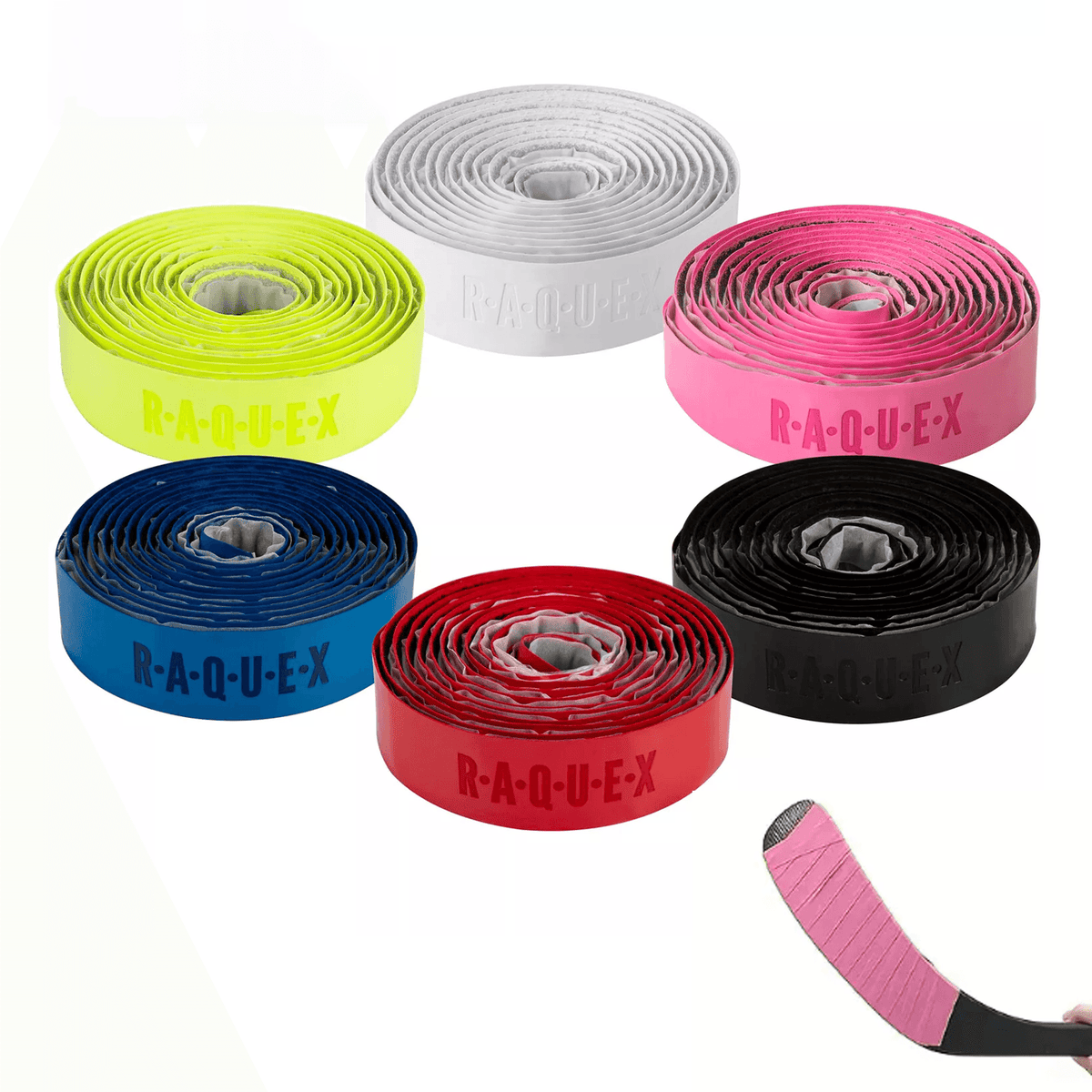 Hockey Stick Grip - Anti Slip Replacement Sports Wrap Grip Tape Yellow Sports & Outdoor - Tophatter Daily Deals