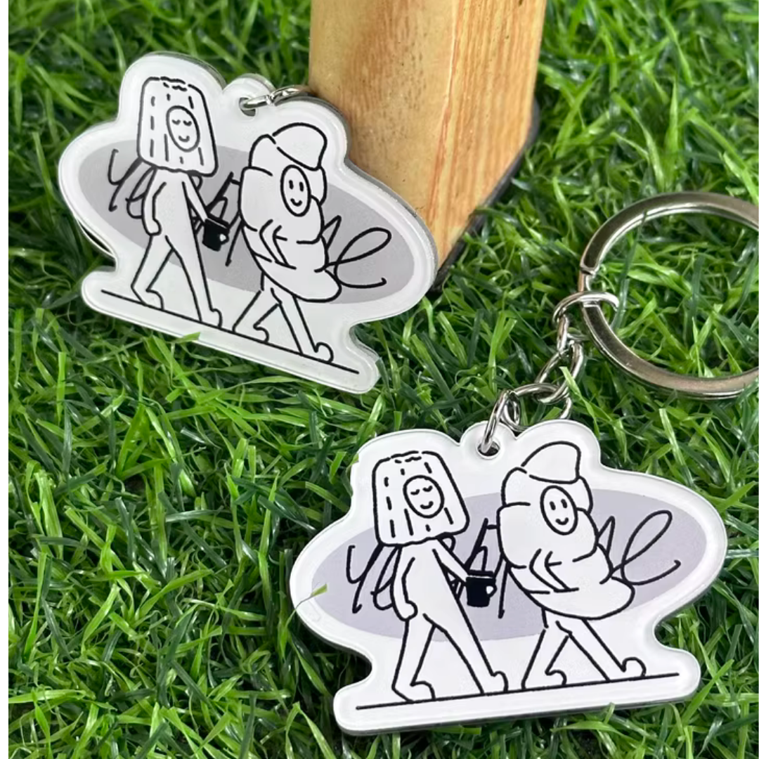 Custom Acrylic Keychain - Tophatter Daily Deals