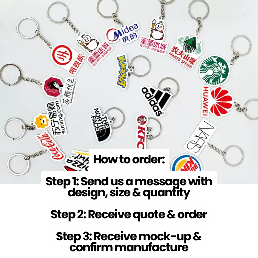Custom Acrylic Keychain - Tophatter Daily Deals