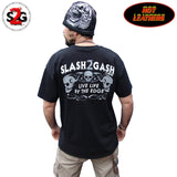 2nd Amendment "COME FOR MINE" T-Shirt Gun Rights Skull "BRING YOURS" Slash2Gash S2G Mens Short Sleeve - Tophatter Daily Deals