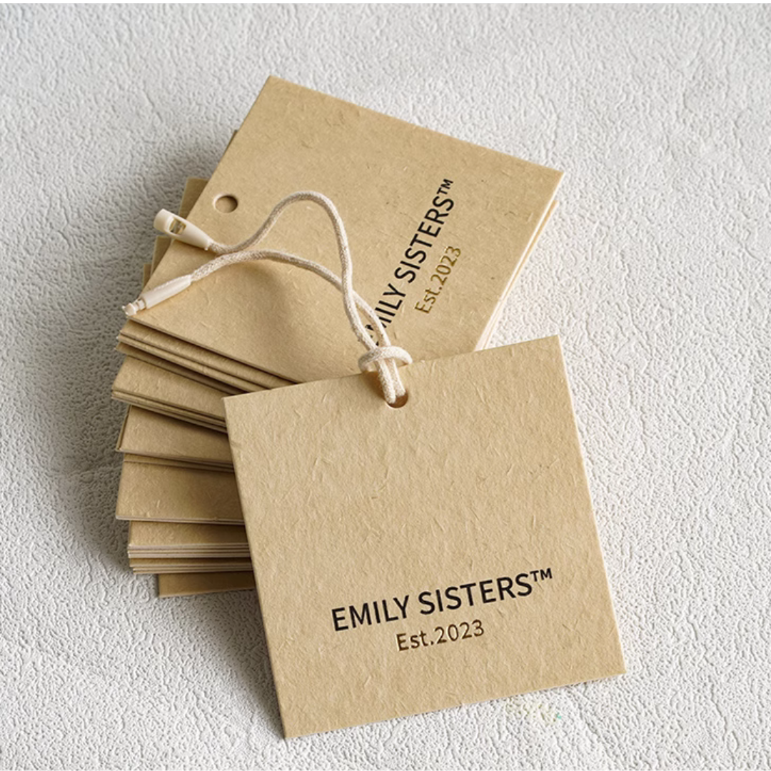 Custom Brand Label Hang Tag Cards DIY - Tophatter Daily Deals