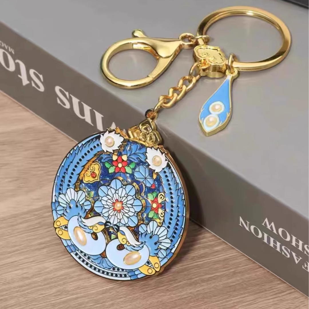 Custom Enamel Metal Keychain Custom - Tophatter Daily Deals