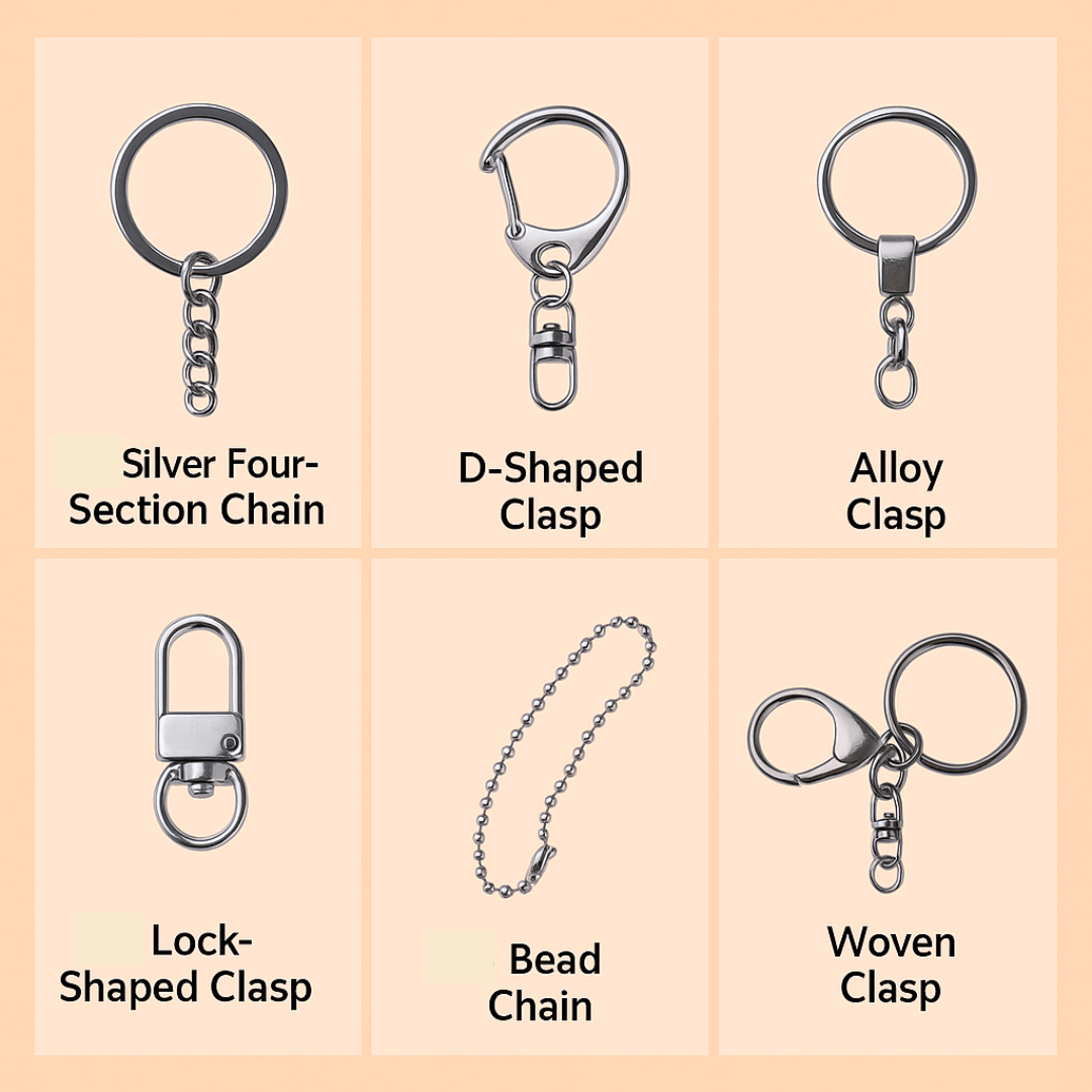 Custom Enamel Metal Keychain Custom - Tophatter Daily Deals