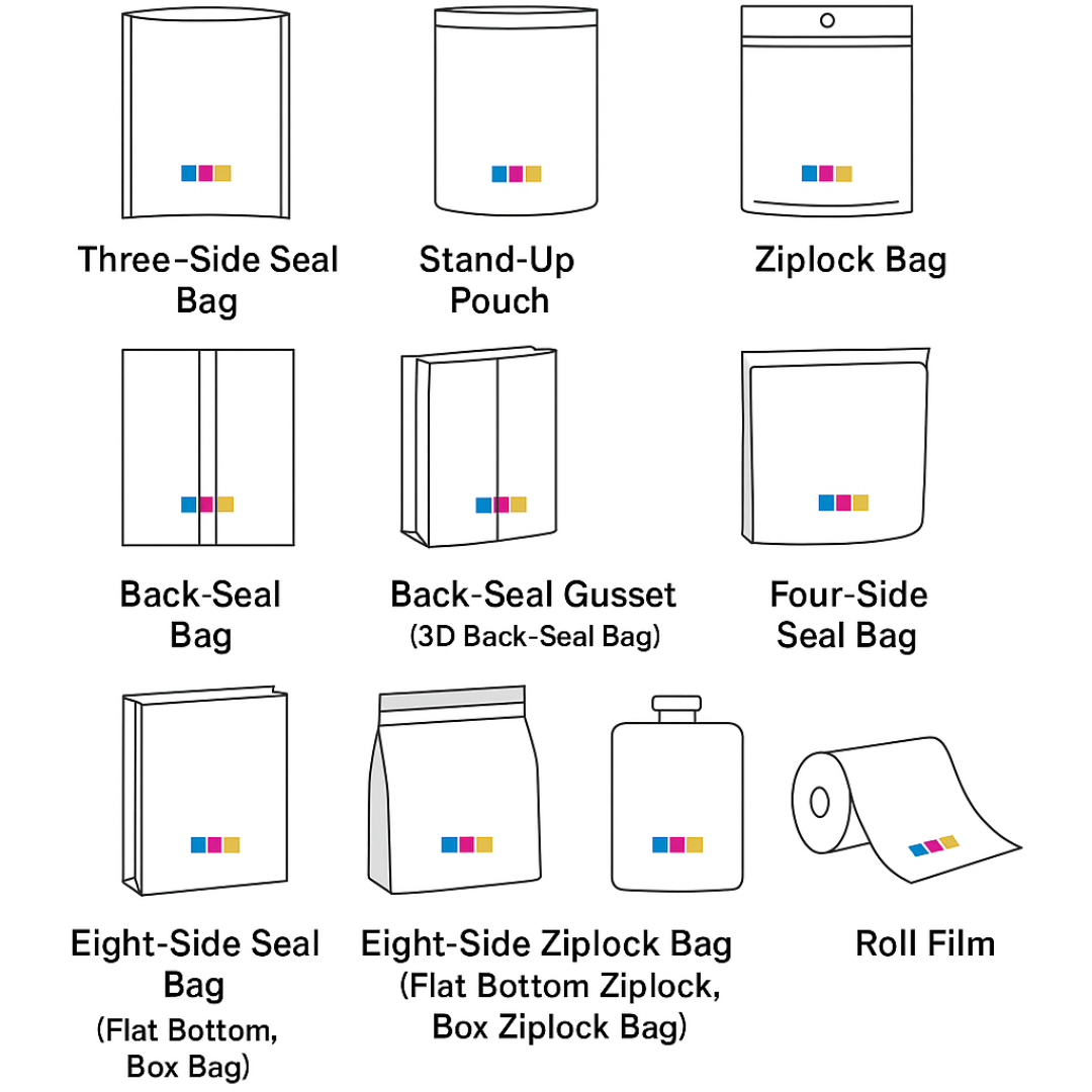 Custom Food Packaging Bag Custom - Tophatter Daily Deals