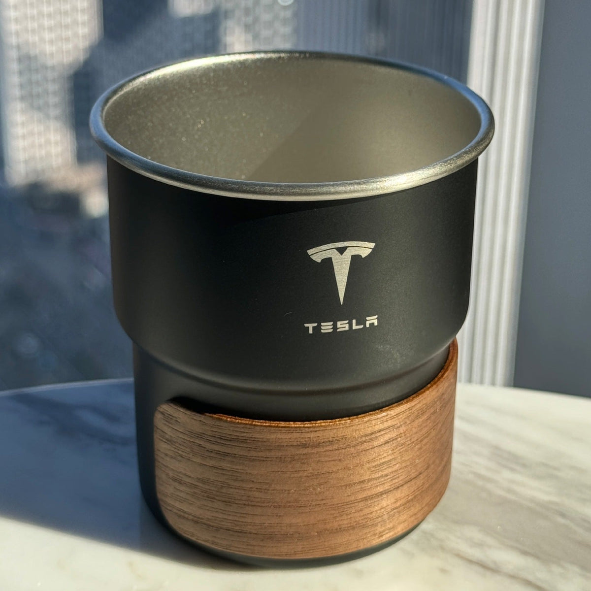 Custom Logo Engraved Car Cup - Tophatter Daily Deals