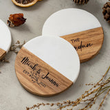 Custom Marble Coaster - Tophatter Daily Deals
