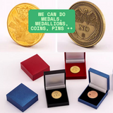 Custom Medal and Medallions Custom - Tophatter Daily Deals