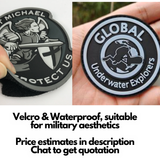 Custom PVC Velcro Patch DIY - Tophatter Daily Deals
