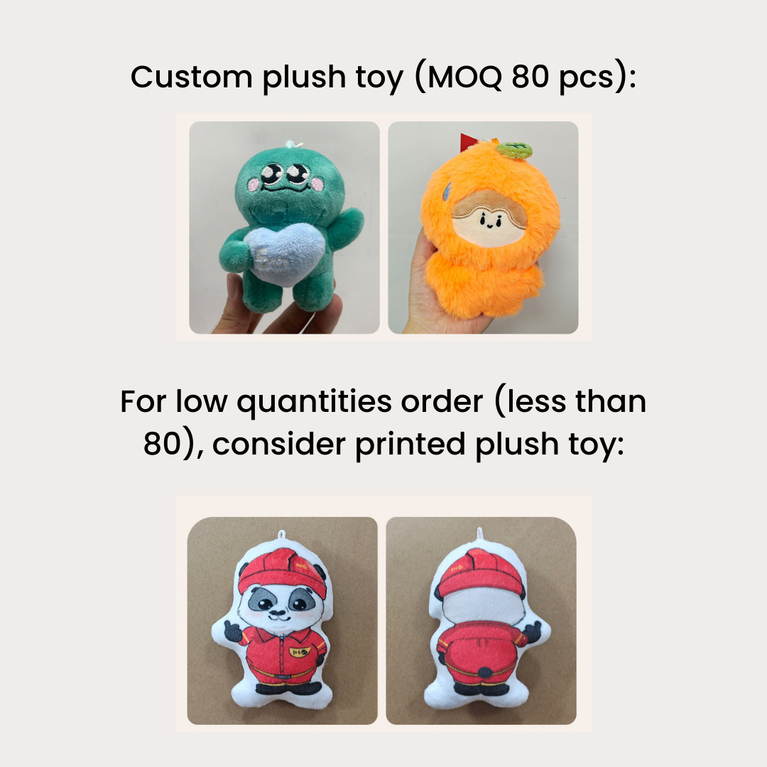 Custom Plush Toy Keychain Custom - Tophatter Daily Deals
