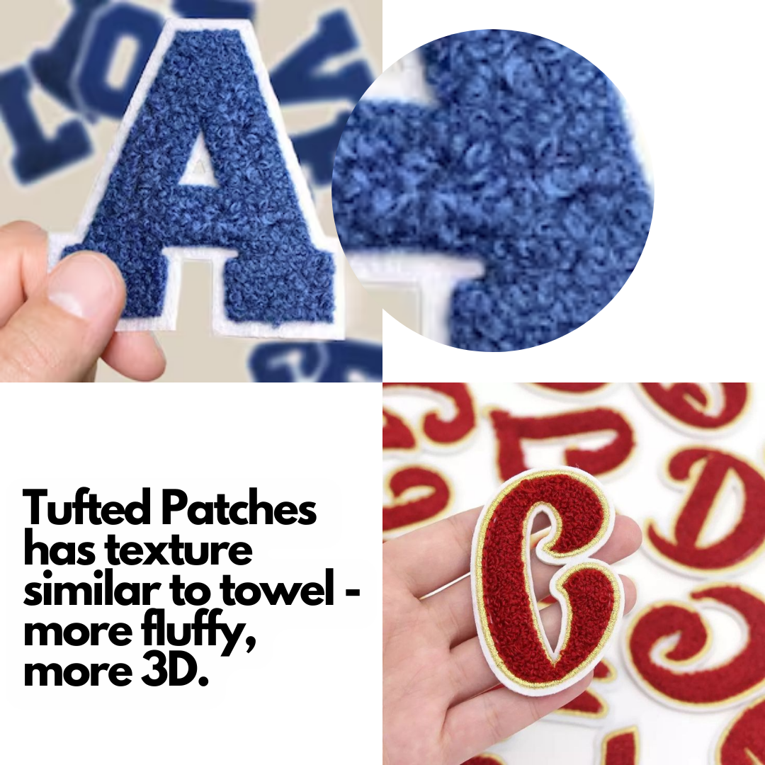Custom Tufted Chenille Patch - Tophatter Daily Deals