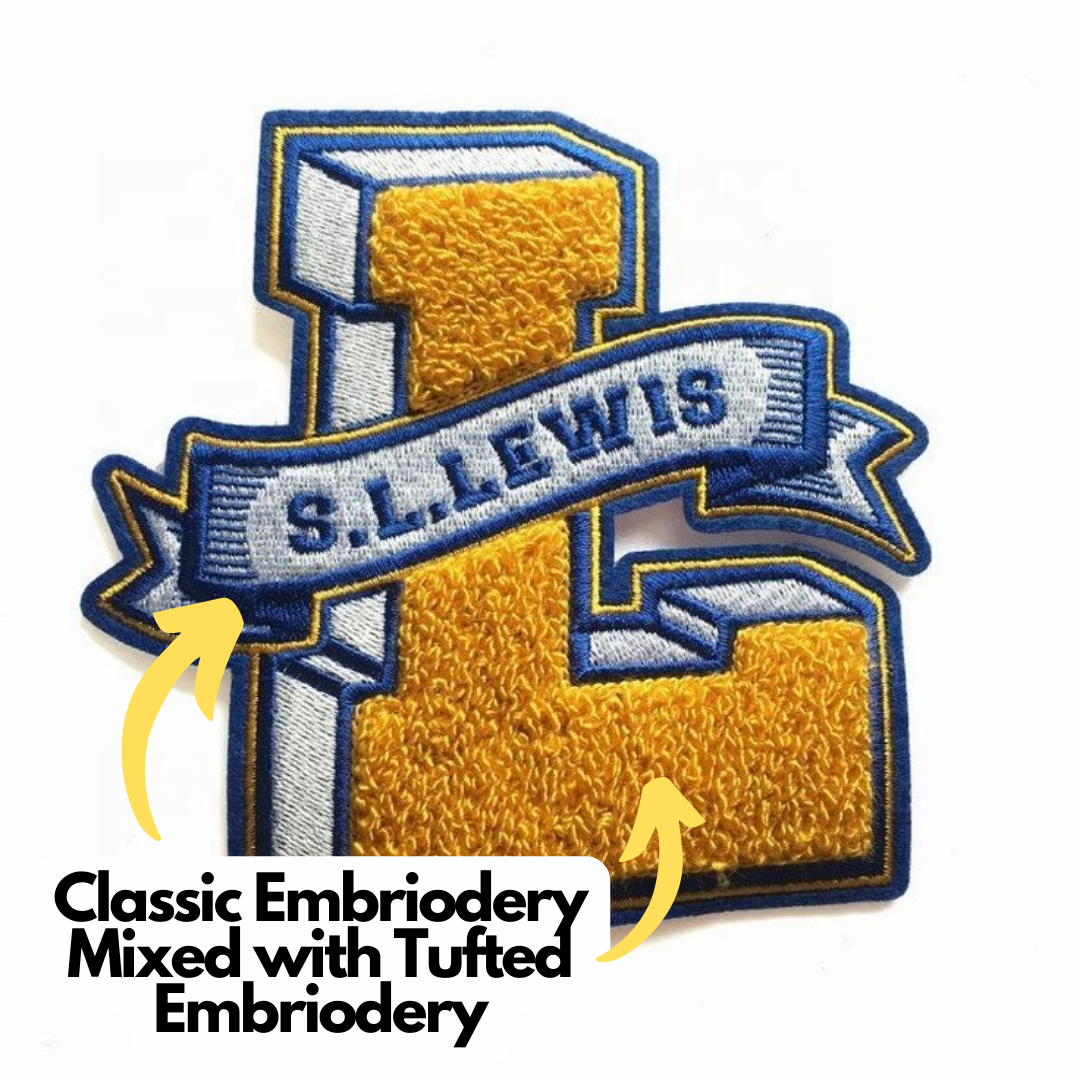 Custom Tufted Chenille Patch - Tophatter Daily Deals