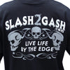 Hot Leathers Shredder Skull JUMBO Print Shirt Custom Slash2Gash Mens Short Sleeve - Tophatter Daily Deals