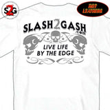 Hot Leathers Stovepipe Shotguns JUMBO Print Skeleton Biker T-Shirt S2G Mens Short Sleeve - Tophatter Daily Deals