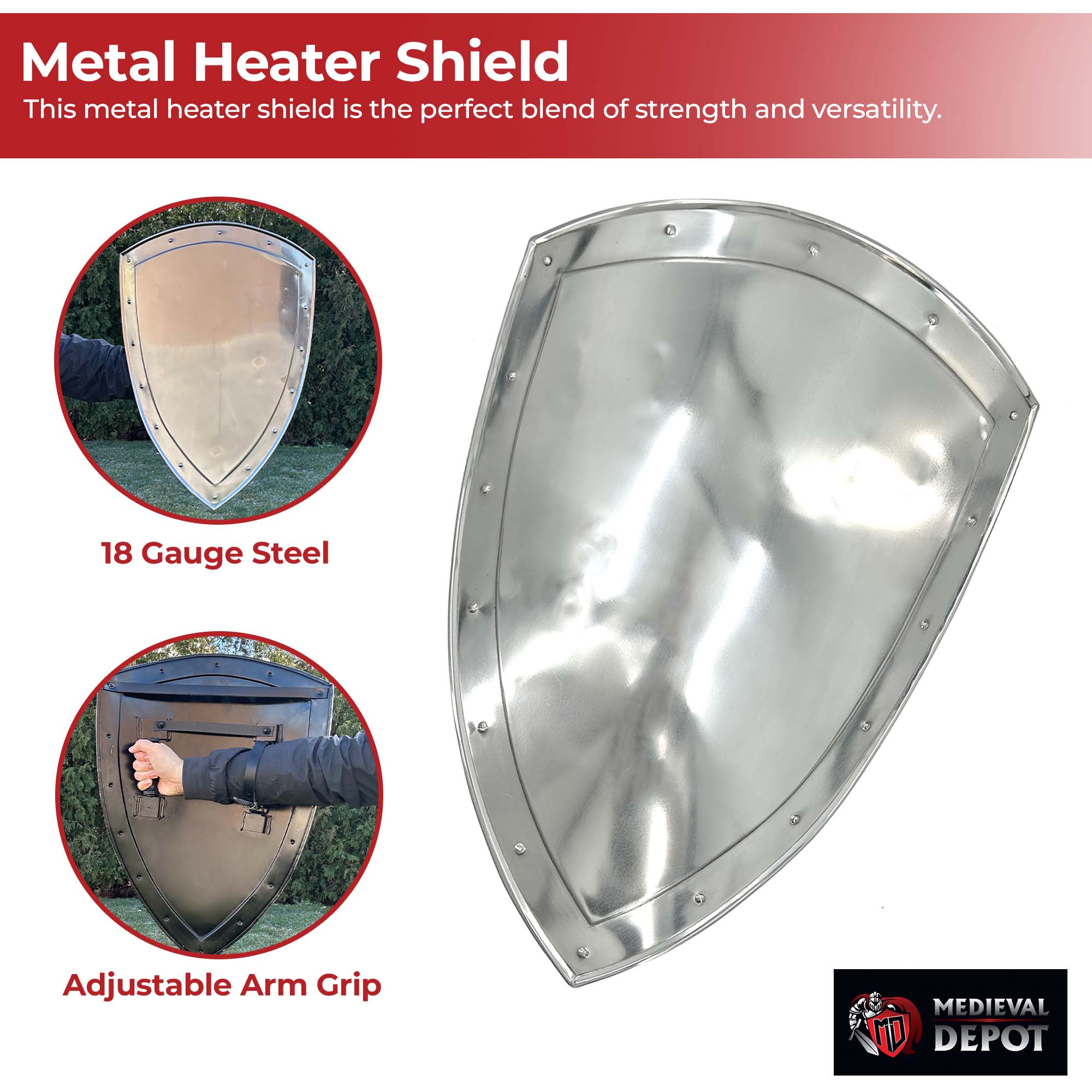 Customizable Metal Heater Shield Shields - Tophatter Daily Deals