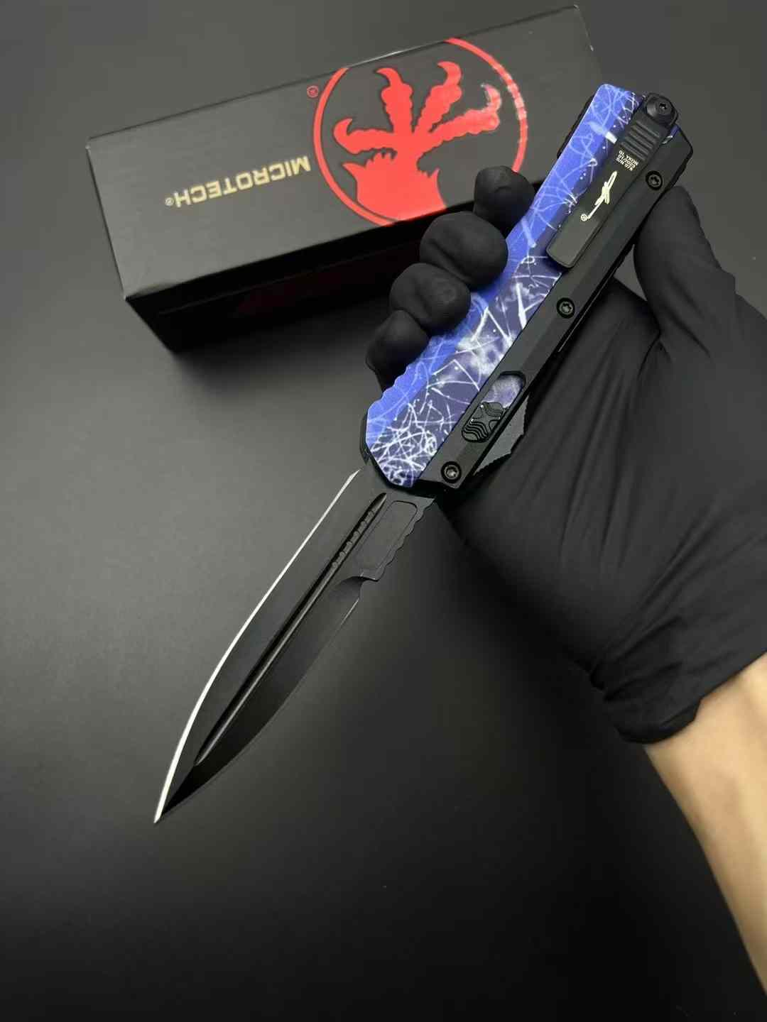 Customized Snake God Straight Knife (Zinc-Aluminum Handle) - Tophatter Daily Deals