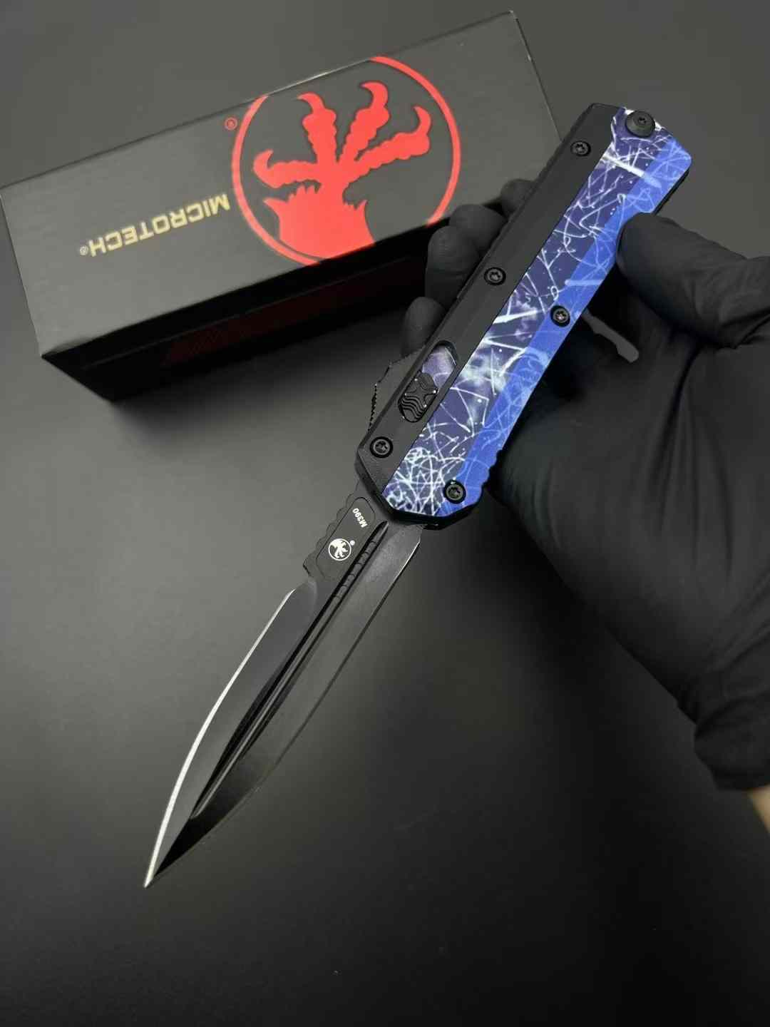 Customized Snake God Straight Knife (Zinc-Aluminum Handle) - Tophatter Daily Deals