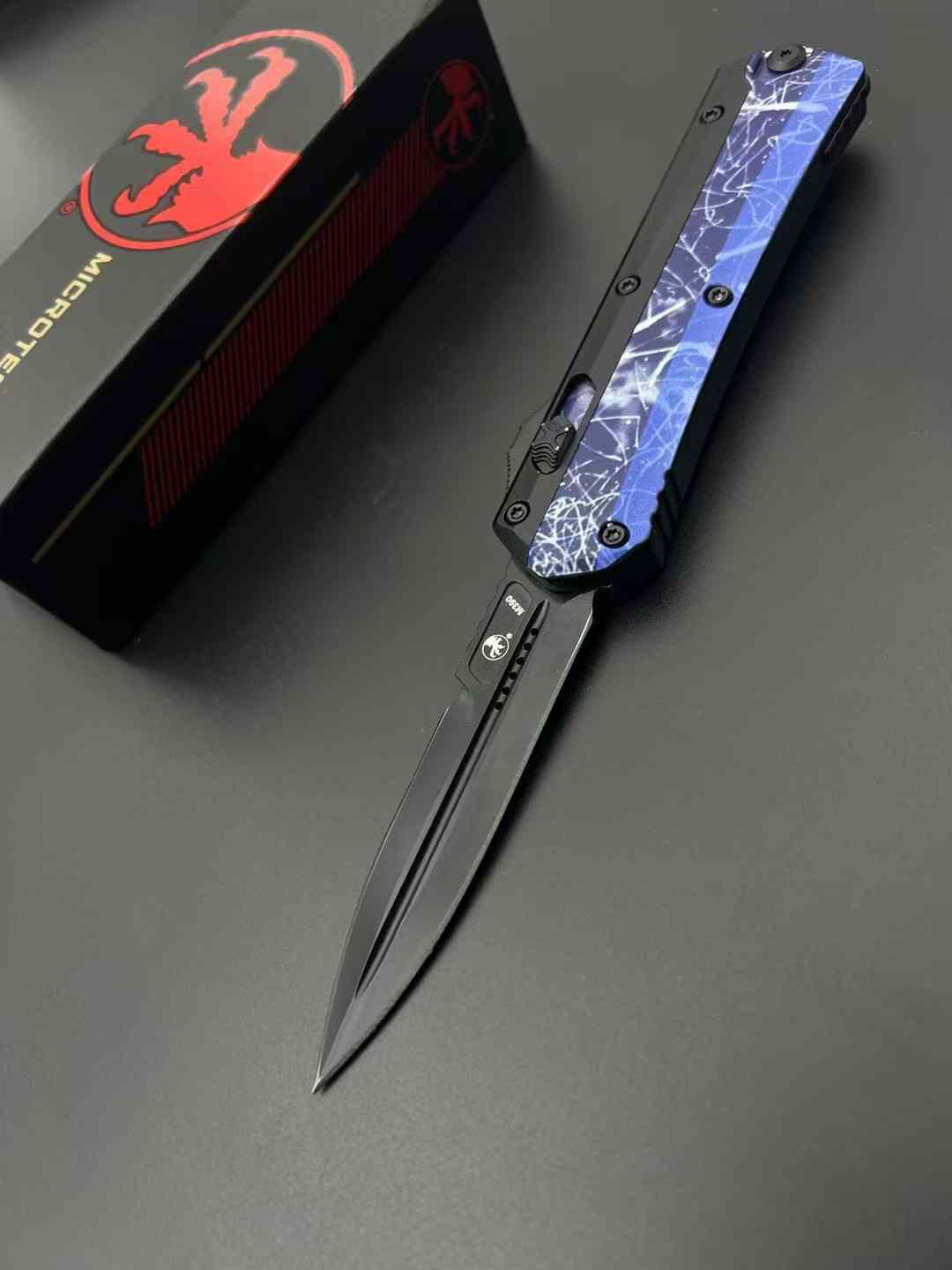 Customized Snake God Straight Knife (Zinc-Aluminum Handle) - Tophatter Daily Deals