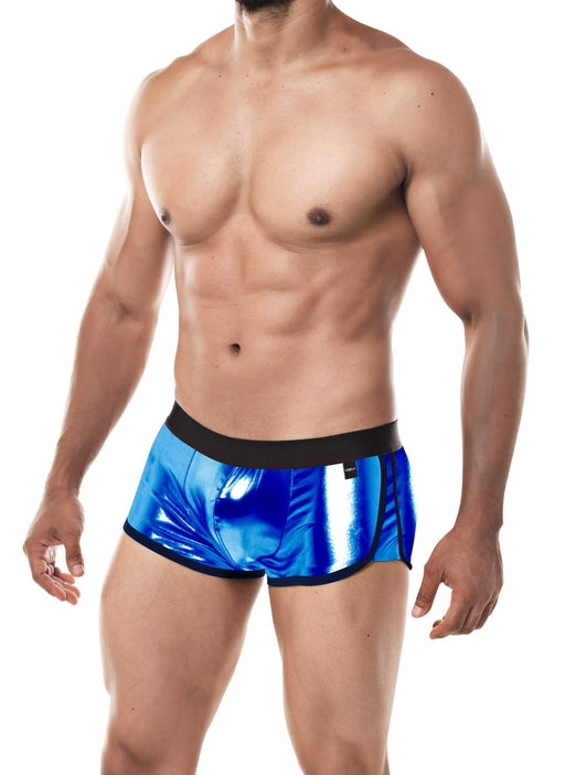 Cut 4 Men Athletic Trunk Boxer Blue Small > Clothes > Mens Trunks - Tophatter Daily Deals