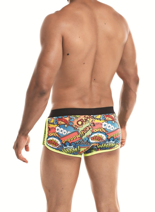 Cut 4 Men Athletic Trunk Cartoon Medium Colorful Print > Clothes > Mens Trunks - Tophatter Daily Deals