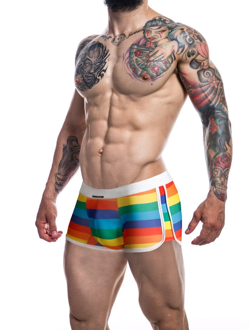 Cut 4 Men Athletic Trunk Rainbow Large Size > Clothes > Mens Trunks - Tophatter Daily Deals