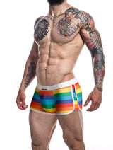 Cut 4 Men Athletic Trunk Rainbow Large Size > Clothes > Mens Trunks - Tophatter Daily Deals