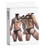 Cut 4 Men L4CE Jockstrap Capri Black X-Large > Clothes > Jockstraps - Tophatter Daily Deals