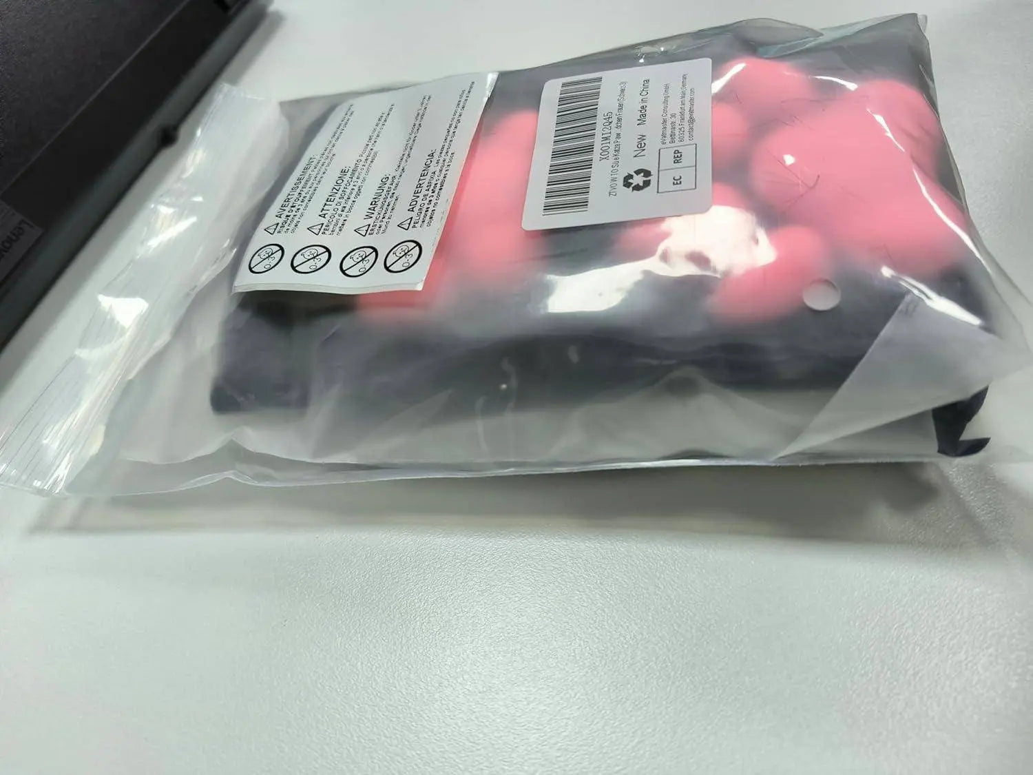 Cute Cat Paw Thigh-High Cosplay Socks with Pink 3D Kitten Claw Fingerless Gloves for Girls and Women. - Tophatter Daily Deals