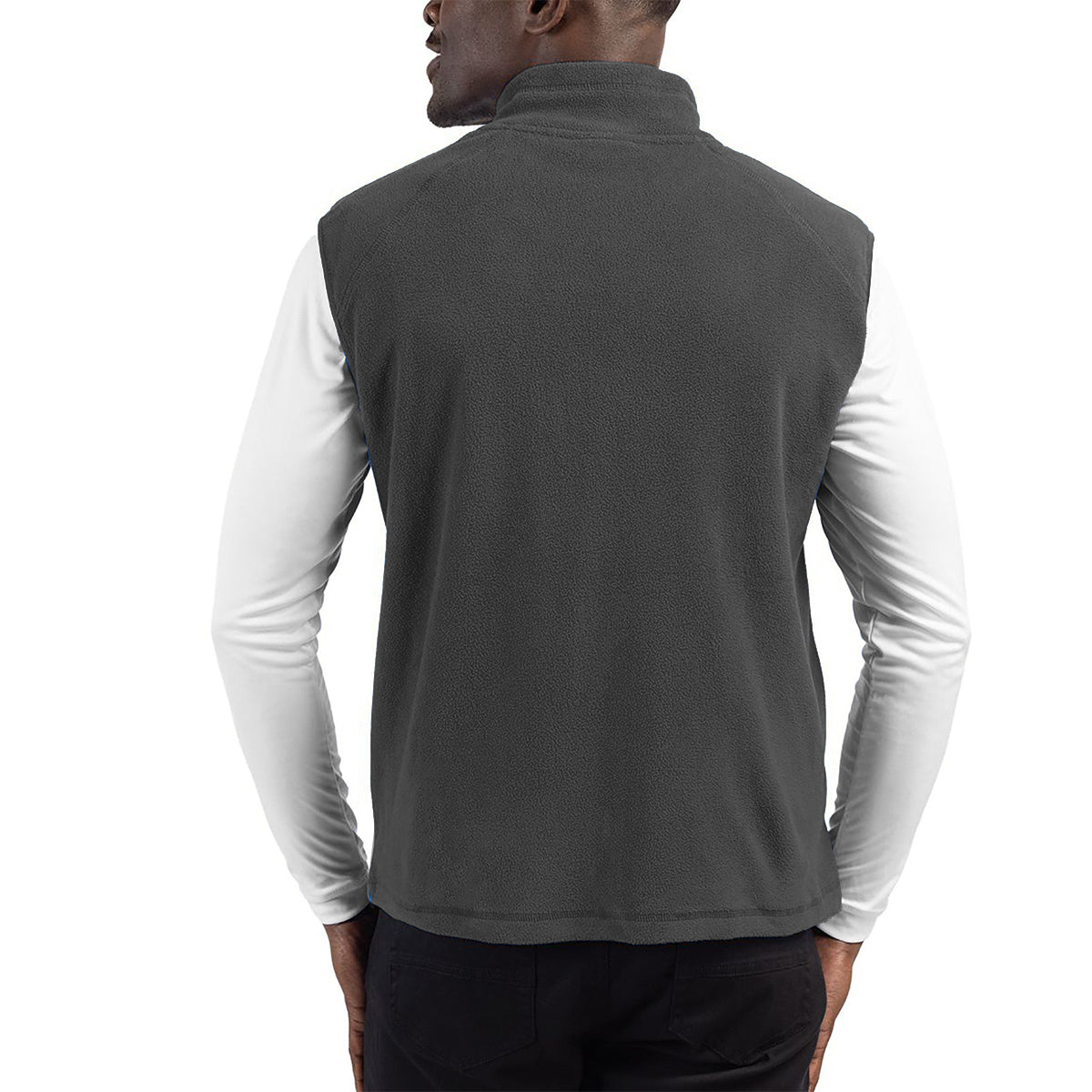Cutter & Buck Clique Summit Performance Fleece Full Zip Men's Vest Vests - Tophatter Daily Deals