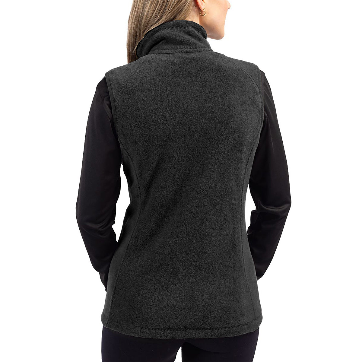 Cutter & Buck Clique Summit Performance Fleece Full Zip Women's Vest Vests - Tophatter Daily Deals