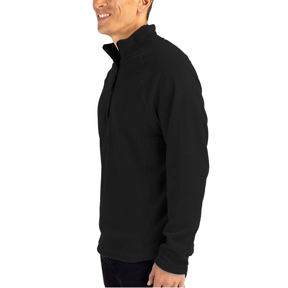 Cutter & Buck Clique Summit Performance Fleece Half Zip Men's Pullover Jacket Half Zip & Quarter Zip - Tophatter Daily Deals