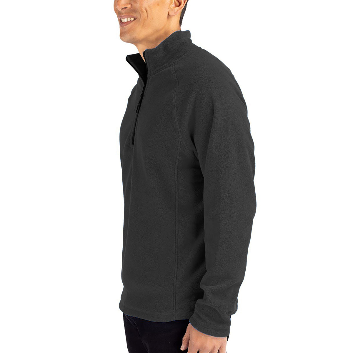 Cutter & Buck Clique Summit Performance Fleece Half Zip Men's Pullover Jacket Half Zip & Quarter Zip - Tophatter Daily Deals