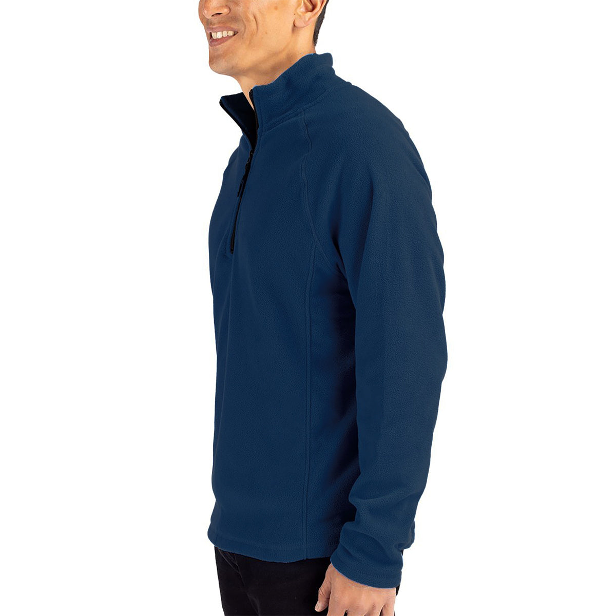 Cutter & Buck Clique Summit Performance Fleece Half Zip Men's Pullover Jacket Half Zip & Quarter Zip - Tophatter Daily Deals