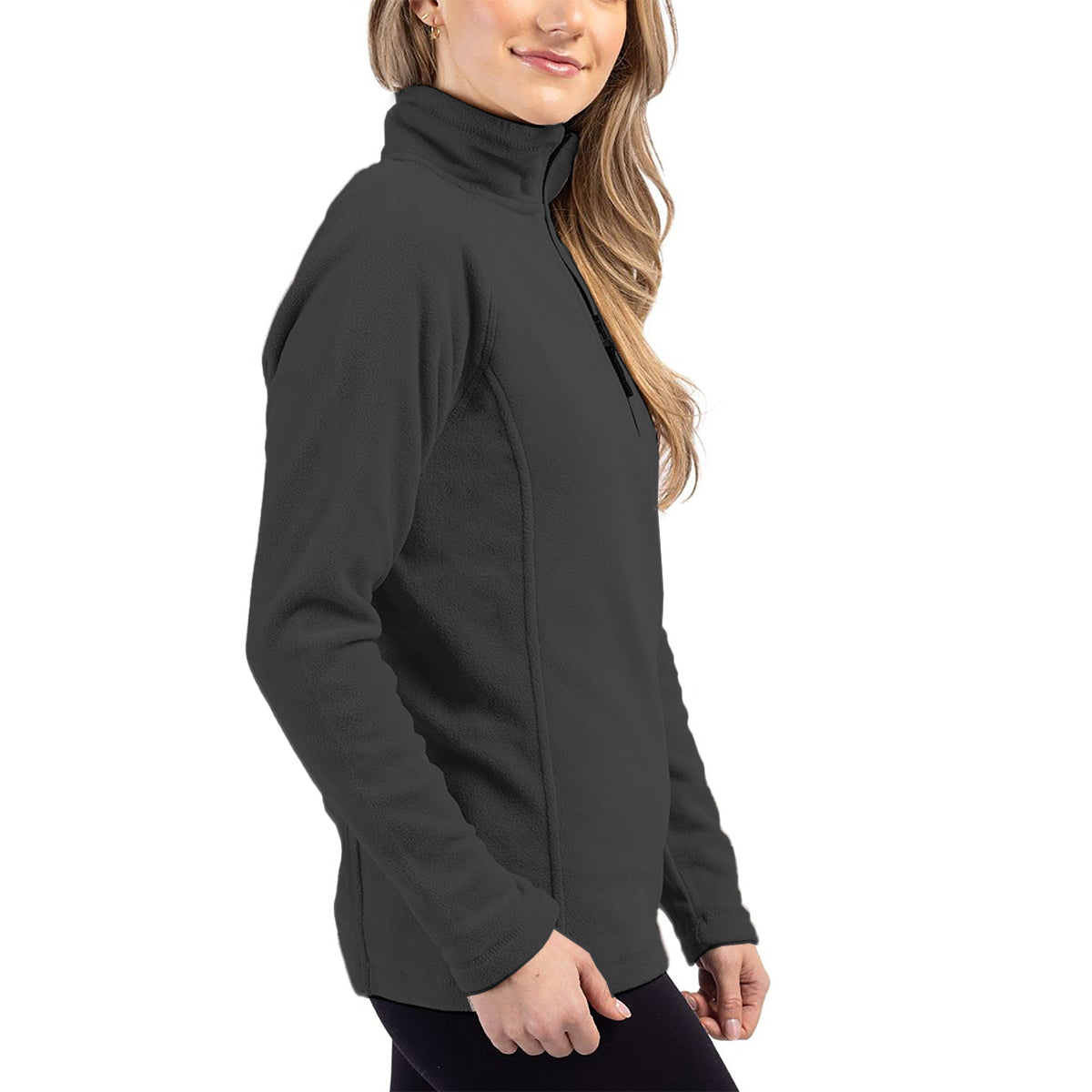 Cutter & Buck Clique Summit Performance Fleece Half Zip Women's Pullover Jacket Half Zip & Quarter Zip - Tophatter Daily Deals