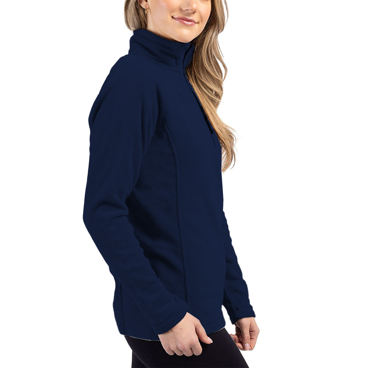 Cutter & Buck Clique Summit Performance Fleece Half Zip Women's Pullover Jacket Half Zip & Quarter Zip - Tophatter Daily Deals