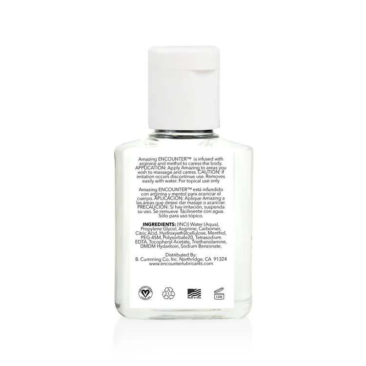 Amazing Encounter Lubricant – Vegan Gentle Long-Lasting Formula 24ml > Lube > Water Based - Tophatter Daily Deals