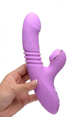 Shegasm Thrusting Suction Rabbit (Purple) – Rabbit Vibrator > Vibrators > Ladies > Rabbit - Tophatter Daily Deals