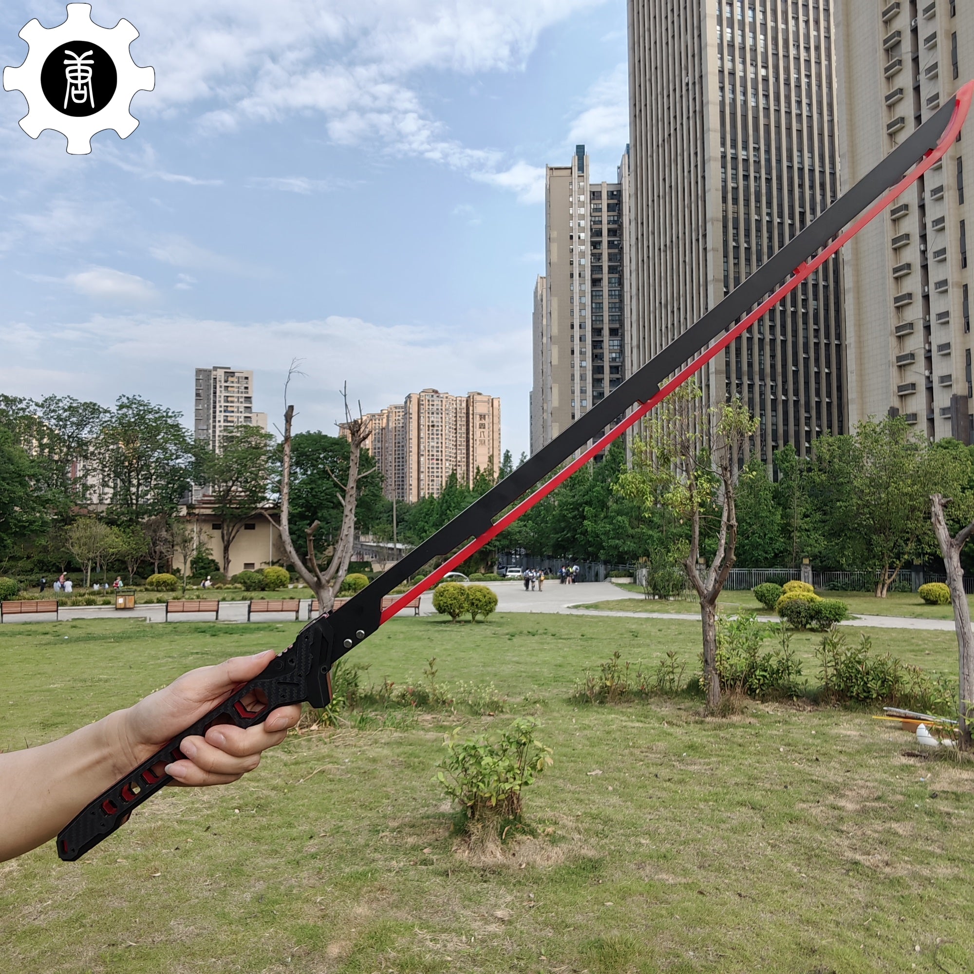 Cyberpunk Errata Red Thermal Katana Game Cosplay Prop - Tophatter Daily Deals