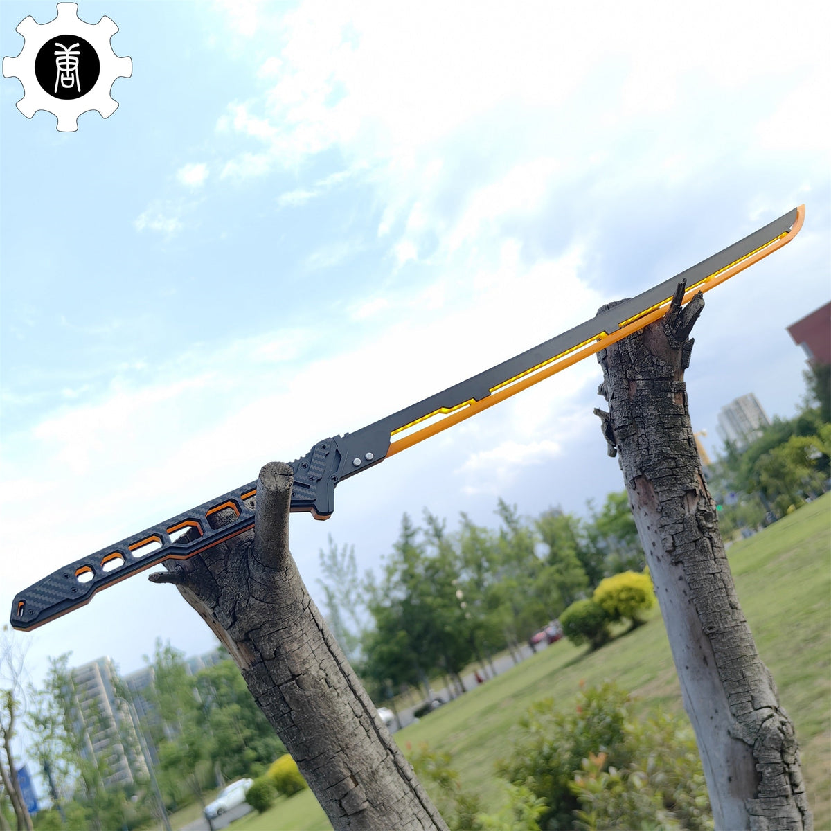 Cyberpunk Errata Yellow Thermal Katana Game Cosplay Prop - Tophatter Daily Deals