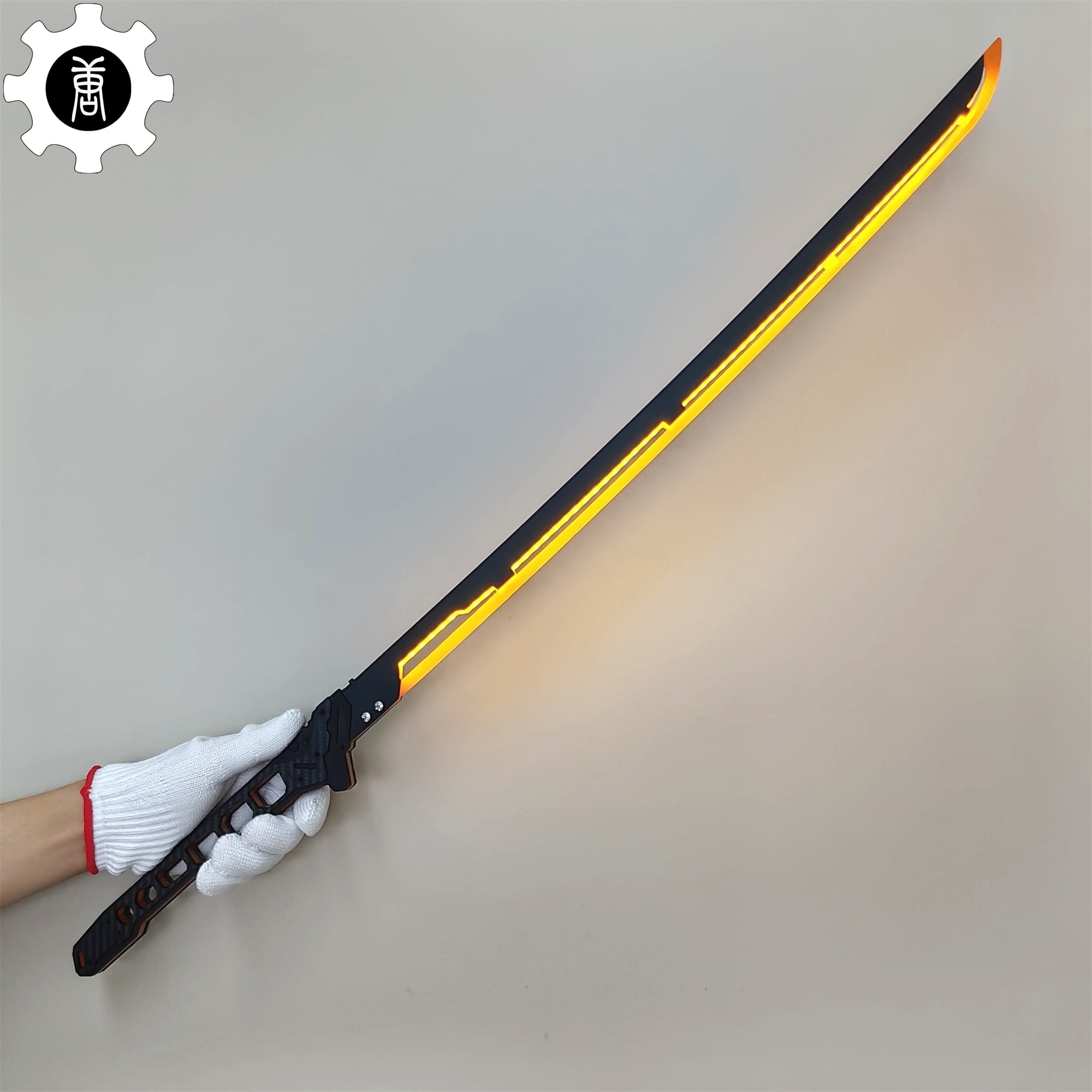 Cyberpunk Errata Yellow Thermal Katana Game Cosplay Prop - Tophatter Daily Deals