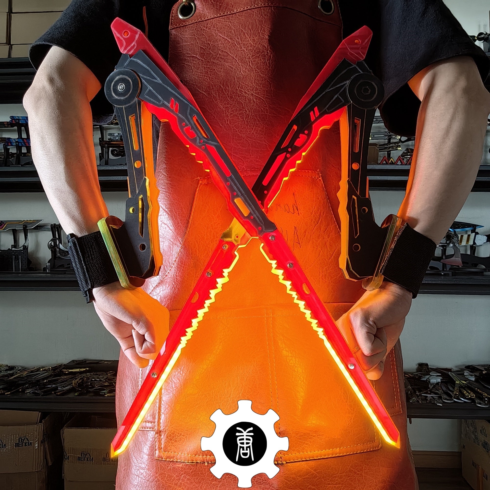 Cyberpunk Mantis Blades Game Cosplay Prop - Tophatter Daily Deals