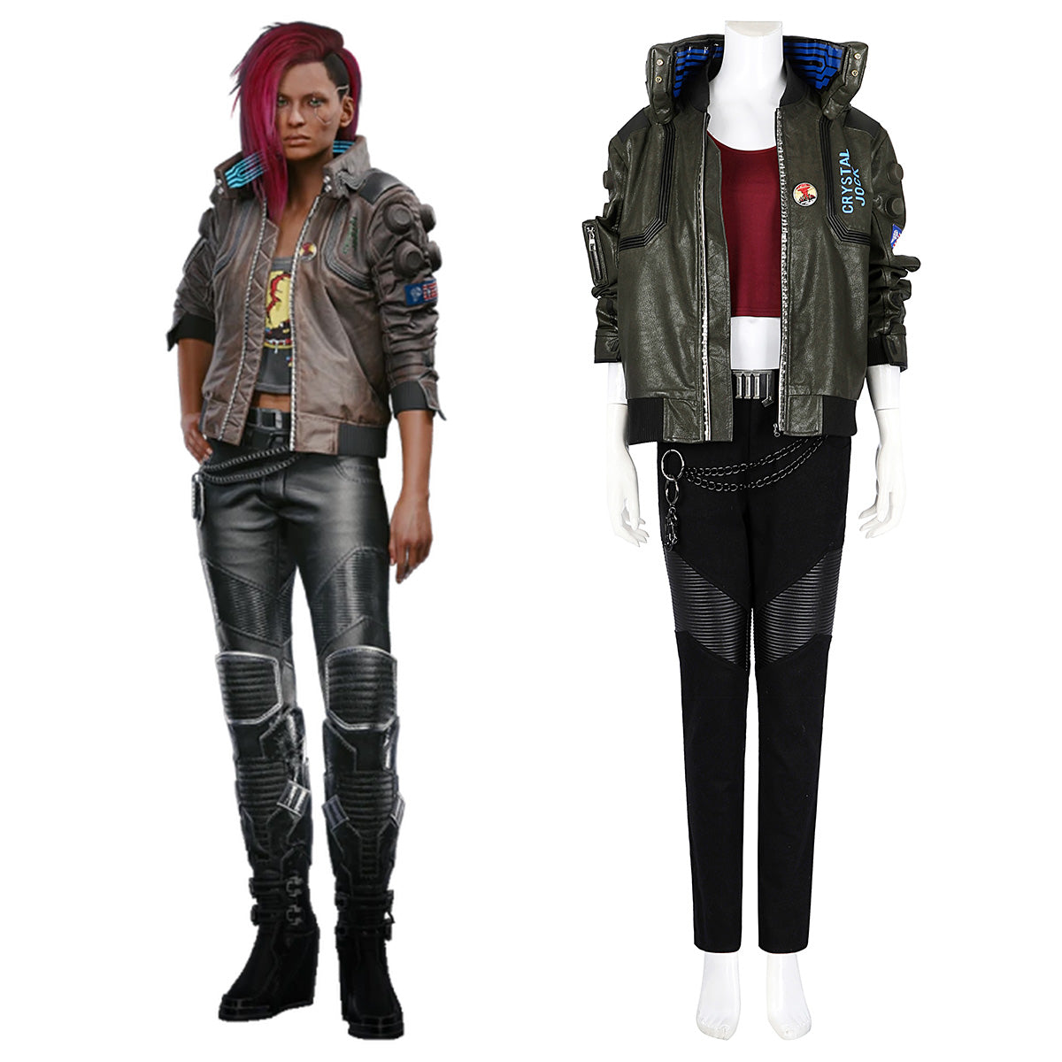 Cyberpunk 2077 Female Character Premium Edition Cosplay Costume Costume - Tophatter Daily Deals