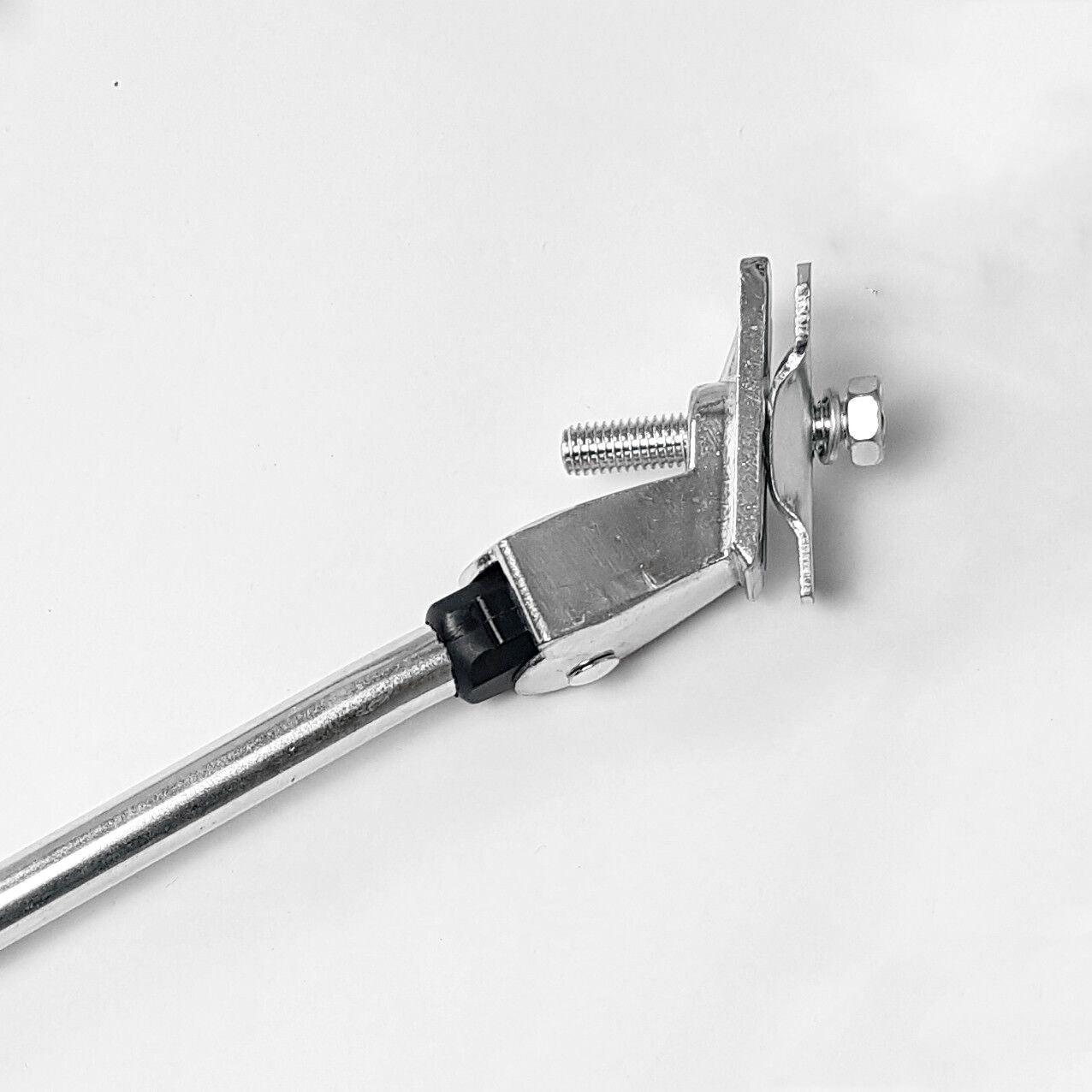 Cycle Kick Stand - Mountain Bike Bicycle Cycle Kick Stand Adjustable Rubber Foot Heavy Duty Prop UK Cycling - Tophatter Daily Deals