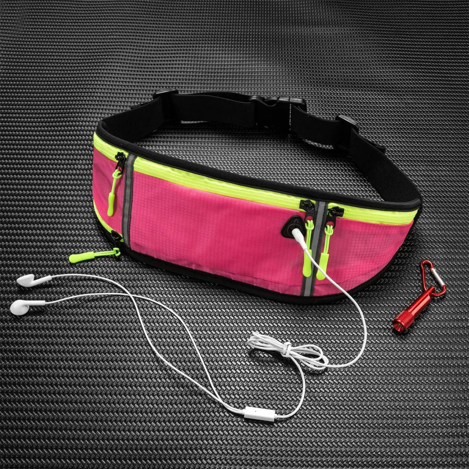 Waist Bum Bag - Jogging Running Cycling Gym Bum Bag Travel Waist Belt Pouch Sports Phone Holder Running Gym Cycling Adjustable Waist Bum Bag Belt Cycling - Tophatter Daily Deals