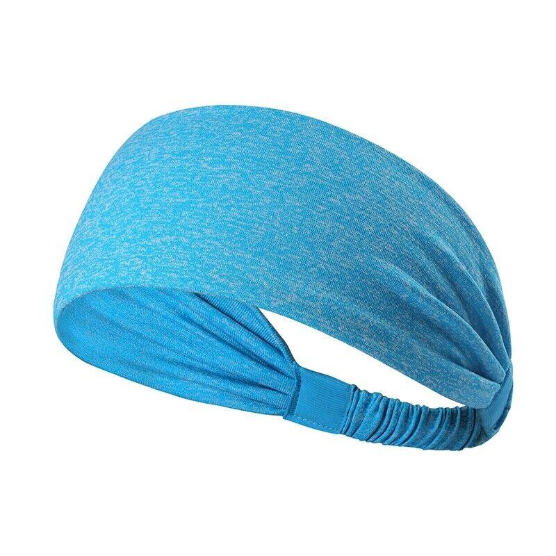 Headbands for Cyclists - Cycling Soft Sweat Sweatband Bicycle Headbands Bike Outdoor Sports Motorcycle Blue Non Striped Sports & Outdoor - Tophatter Daily Deals
