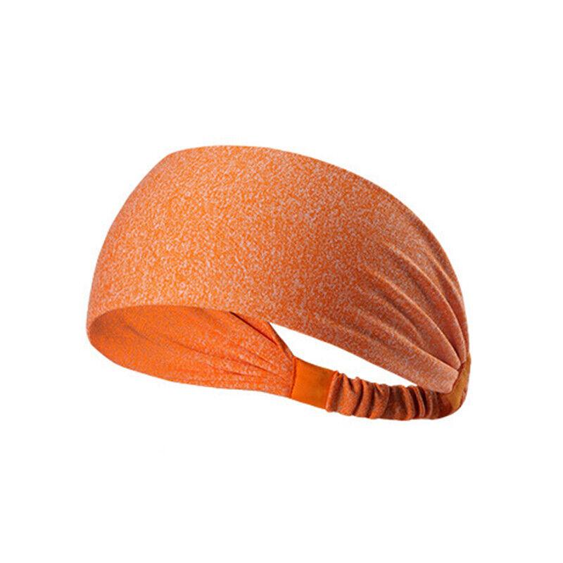 Headbands for Cyclists - Cycling Soft Sweat Sweatband Bicycle Headbands Bike Outdoor Sports Motorcycle Orange Non Striped Sports & Outdoor - Tophatter Daily Deals