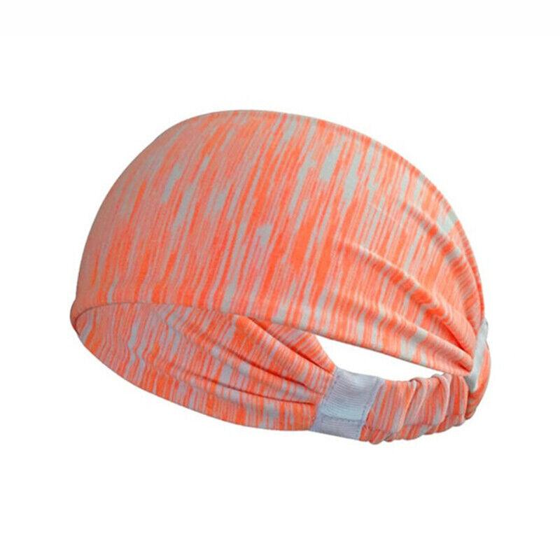 Headbands for Cyclists - Cycling Soft Sweat Sweatband Bicycle Headbands Bike Outdoor Sports Motorcycle Orange Striped Sports & Outdoor - Tophatter Daily Deals