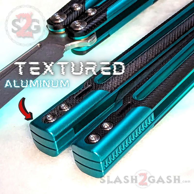TIANQI Cygnus clone Balisong Butterfly Knife - Aluminum w/ G10 Knife-Balisong - Tophatter Daily Deals