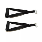 D-handles Gym - Heavy Duty Multi Gym Cable Machine Stirrup Handle Bar Exercise & Fitness - Tophatter Daily Deals