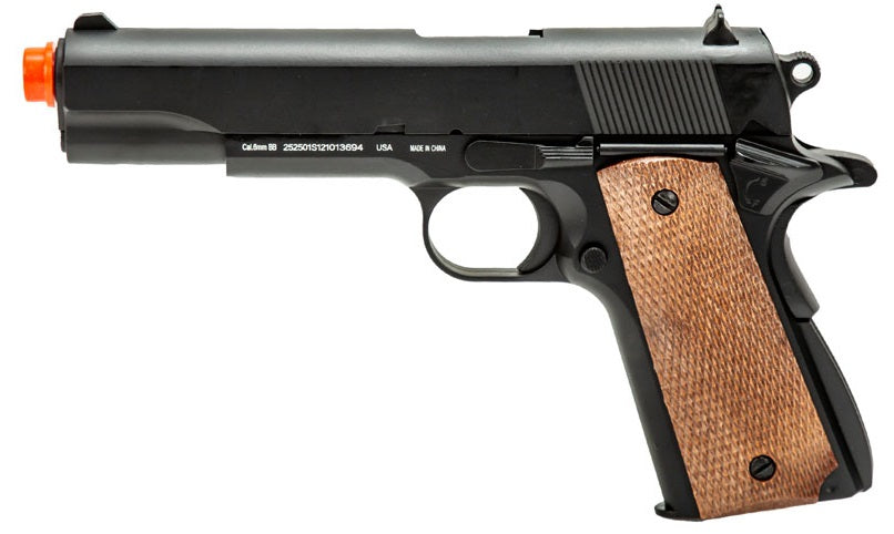 WellFire 1911-A1 Spring Powered Airsoft Heavyweight Pistol - Tophatter's Guns'N'Weapons Store Collectible Weapons - Tophatter Daily Deals